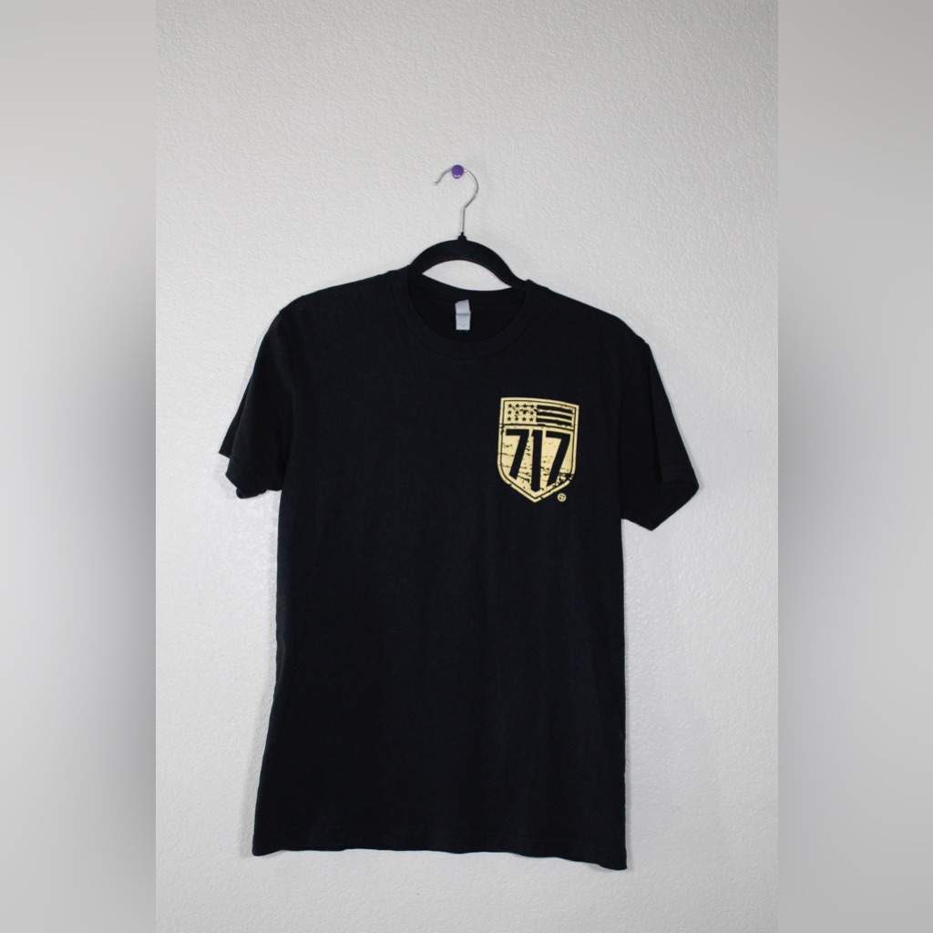 717 Black And Yellow TShirt